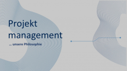 Projektmanagement